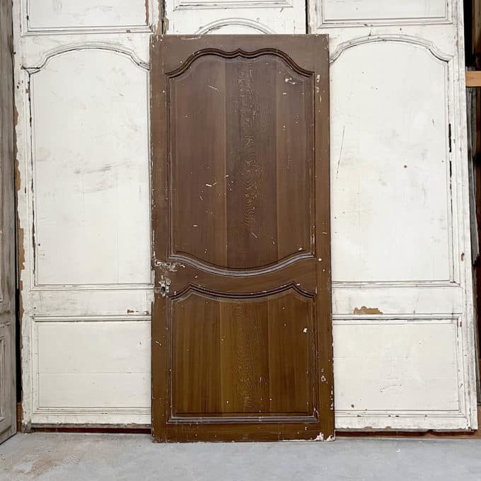 Porte en chêne de style Louis XV 109x 244 cm
