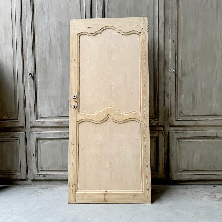 Decapé cupboard door Louis XV 90x207 cm