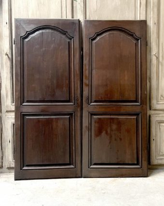 Double porte de placard 154x186 cm