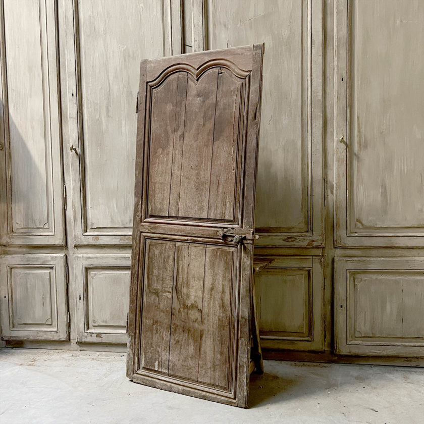 Antique Louis XV style oak door 80x194 cm