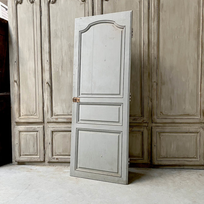 Antique door with gendarme hat 91x245 cm