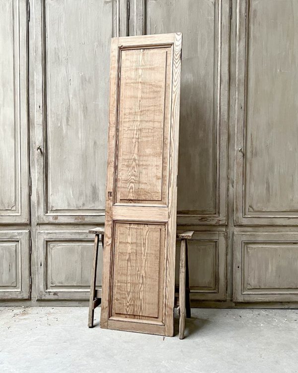 Antique cupboard door 59x236 cm