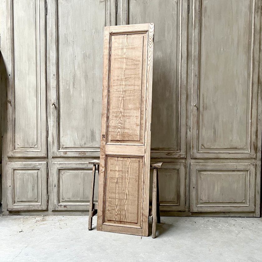 Antique cupboard door 59x236 cm