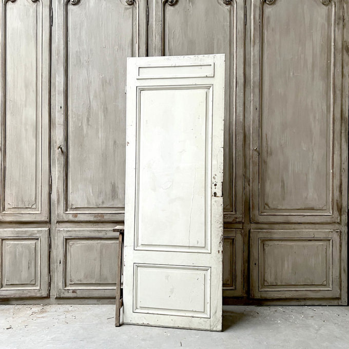 Antique cupboard door 79x215 cm