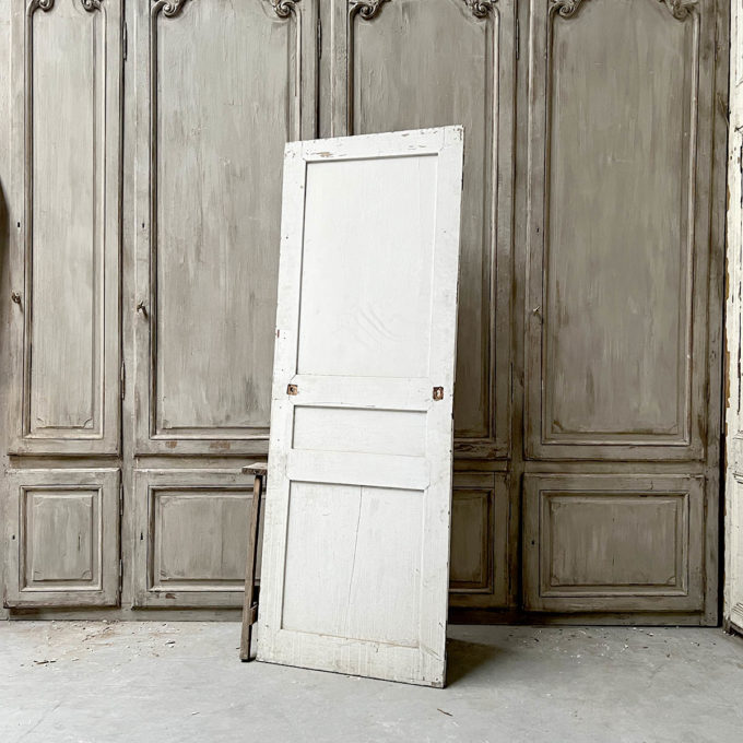 Antique cupboard door 77x215 cm