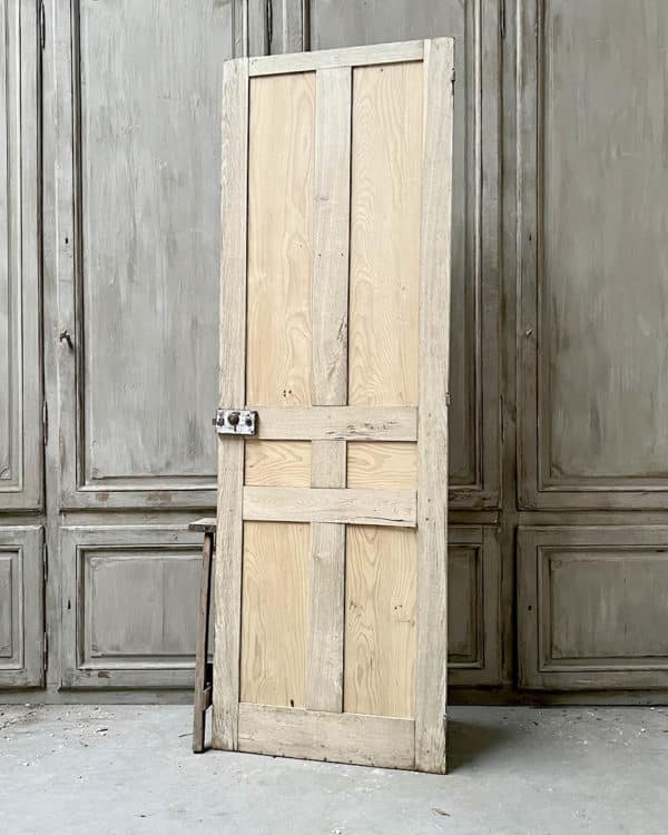 Antique stripped cupboard door 79x235 cm
