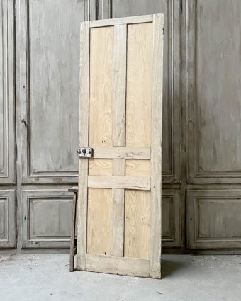 Porte de placard ancienne décapée 79x235 cm