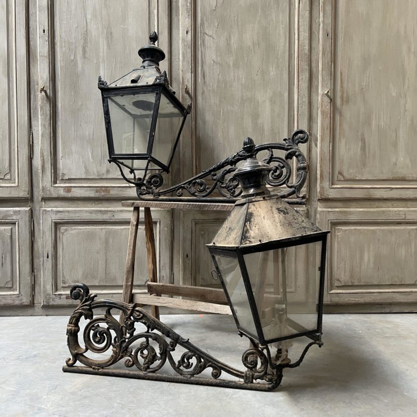 Paire de lanterne extérieure