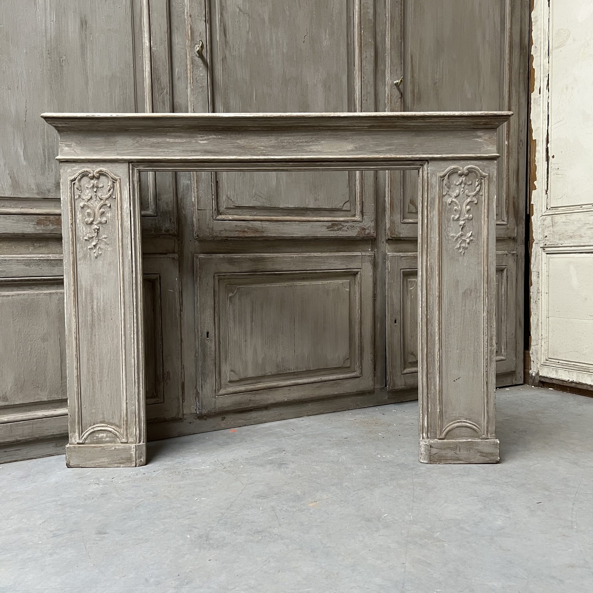 IMG_4450 | Authentic Materials Patinated mantel with molding