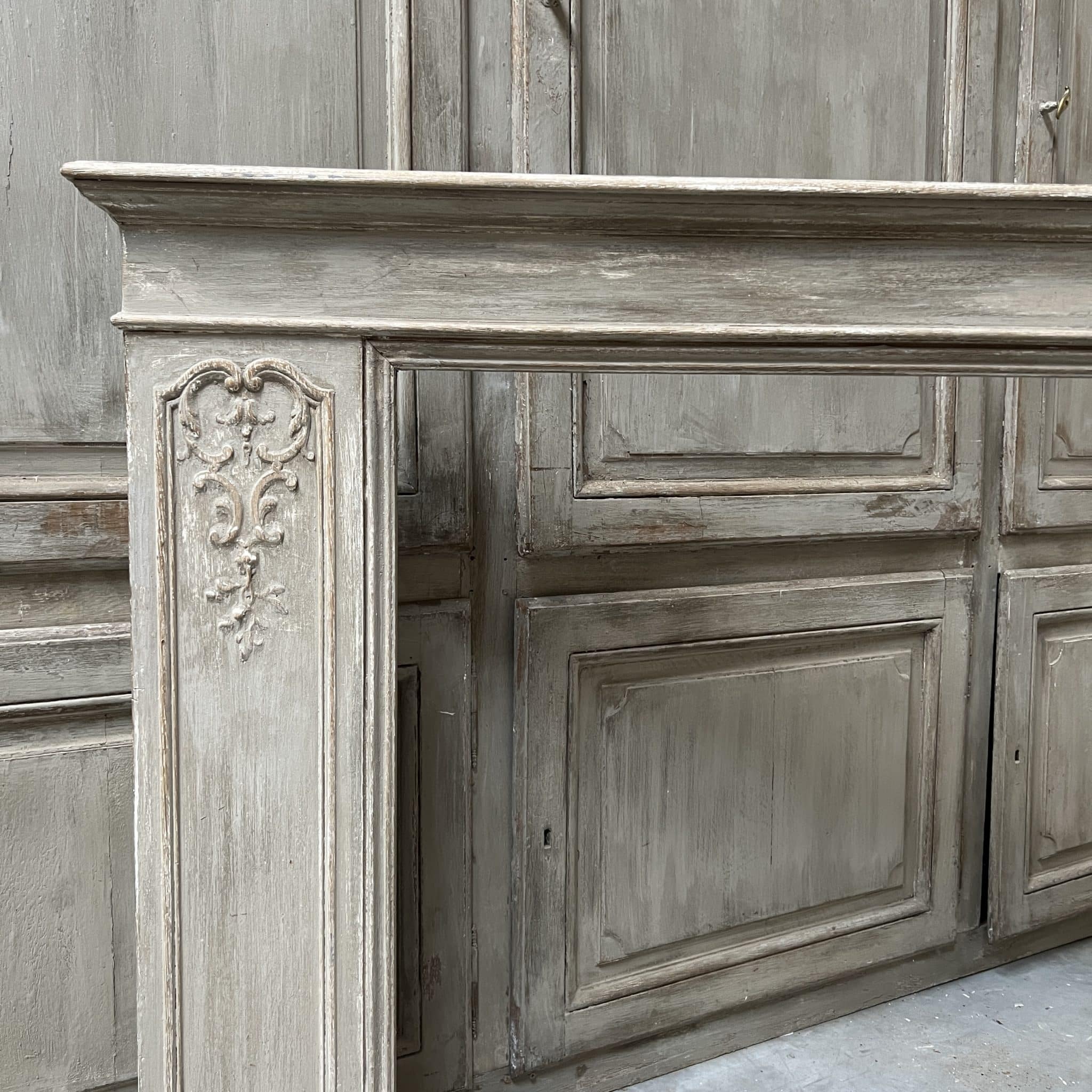 IMG_4451 | Authentic Materials Patinated mantel with molding