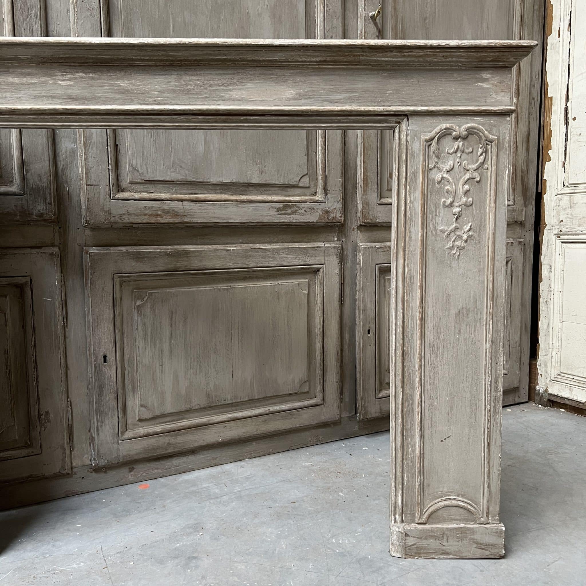 IMG_4453 | Authentic Materials Patinated mantel with molding