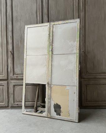 Double porte vitrée 129x205 cm
