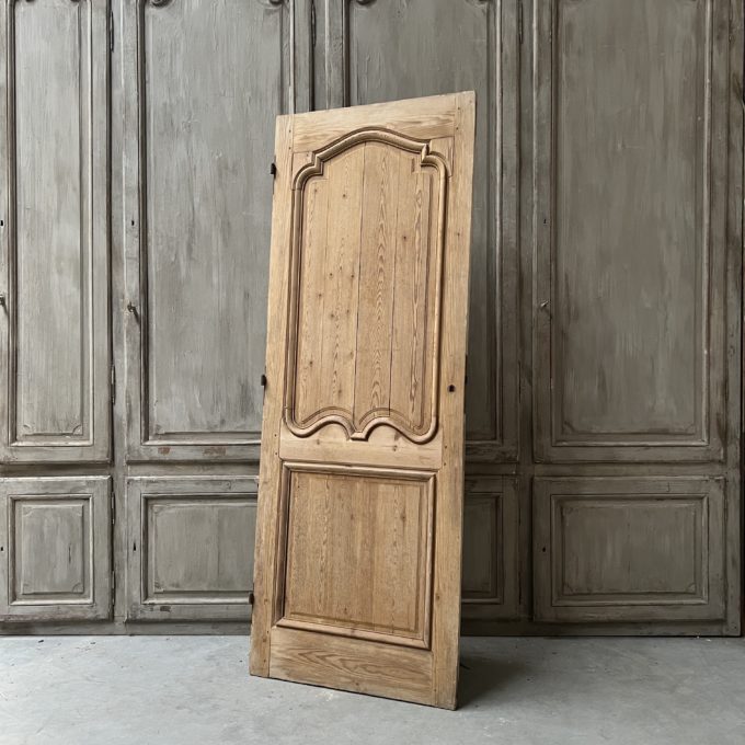 Porte ancienne style Louis XV 81x219 cm