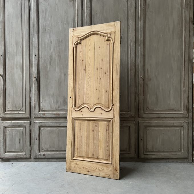 Porte ancienne style Louis XV 81x219 cm