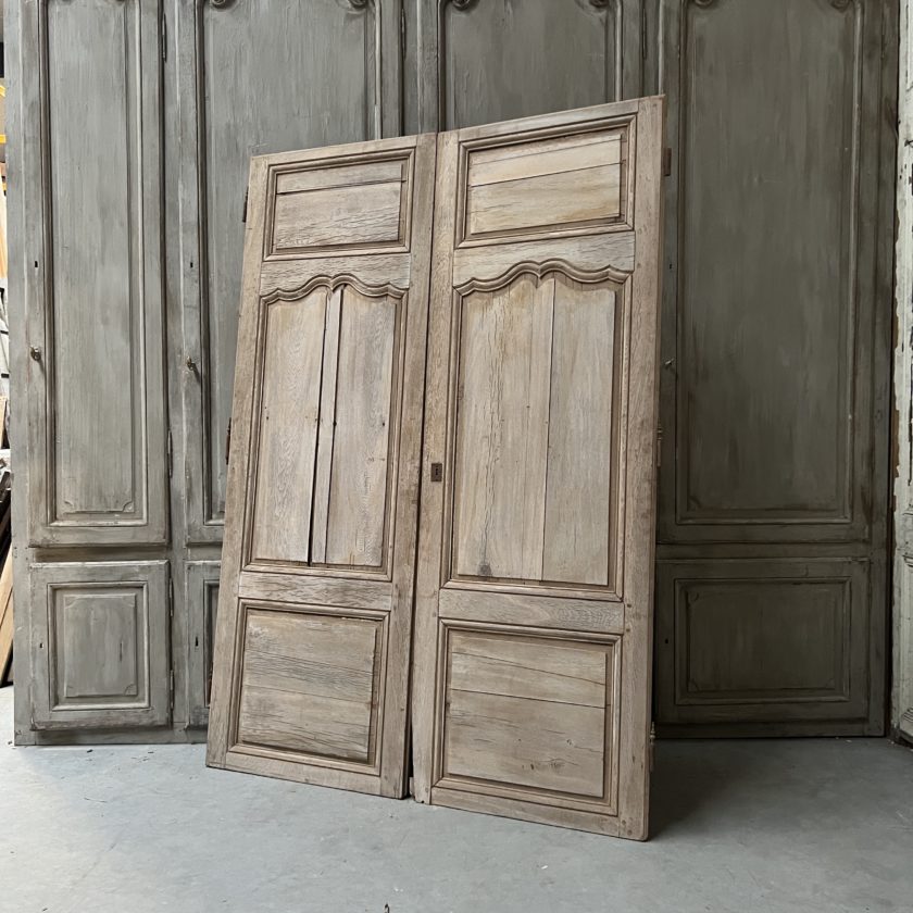 Double porte de placard style Louis XV 156x222 cm
