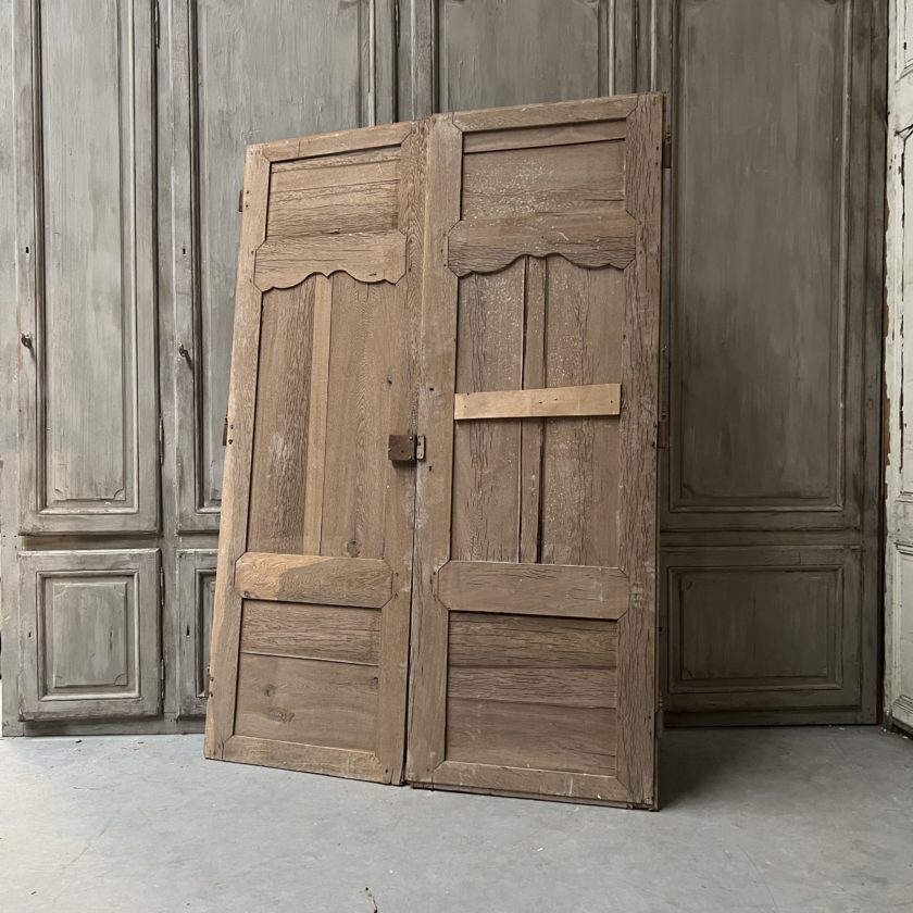 Double porte de placard style Louis XV 156x222 cm