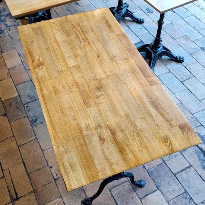 Bistro table 110x60 top