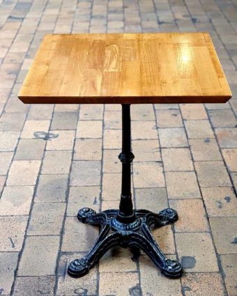 Table bistrot 60x60 top