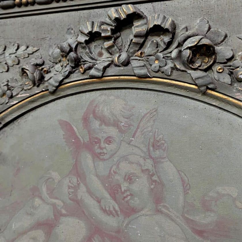 Trumeau style Louis XVI avec sangine details