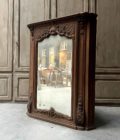 trumeau de style louis xv en chêne