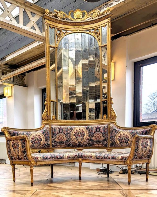Banquette dangle Napoléon III