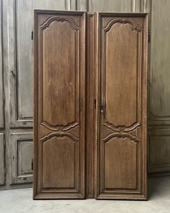 Double porte de placard 130x209 cm
