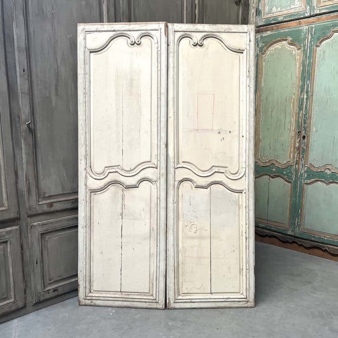 Double cupboard door 140x221 cm back