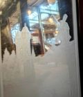 Back bar mirror details