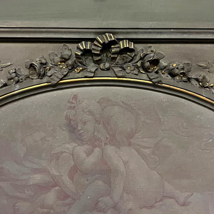 Trumeau de style Louis XVI avec sangine zoom