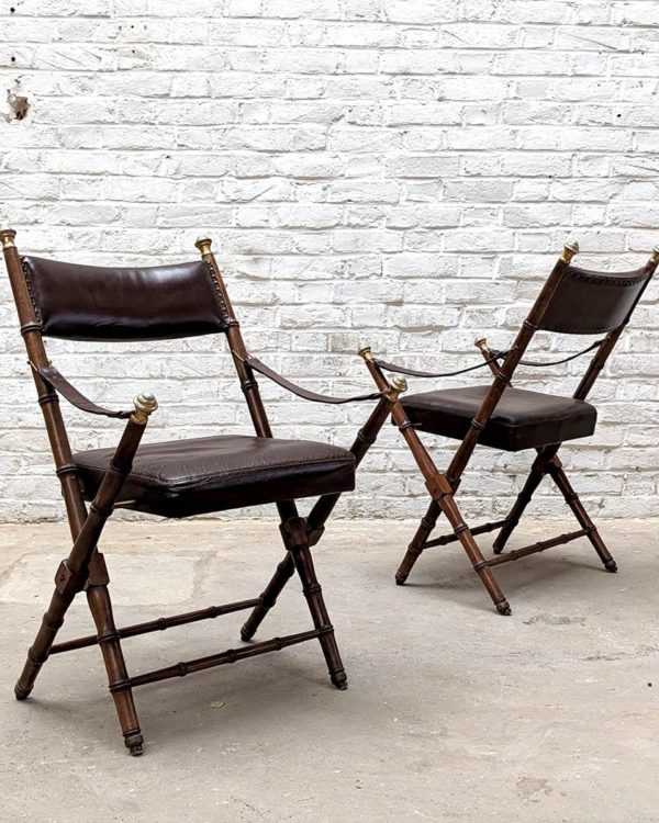 4 fauteuils de style empire