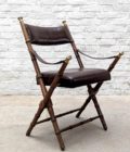 4 fauteuils de style empire side
