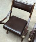 4 fauteuils de style empire side seat