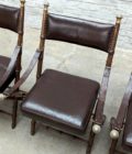 4 fauteuils de style empire top seat