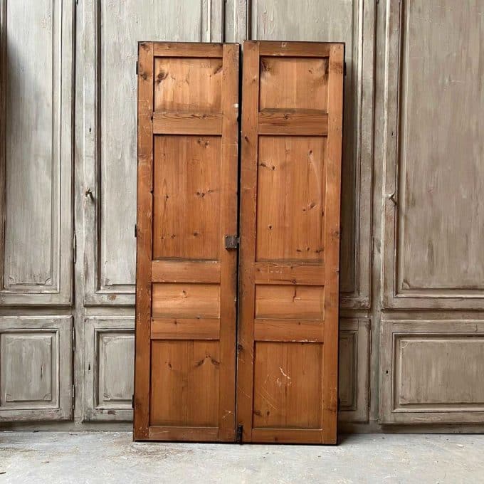 Double cupboard door 120x232cm back