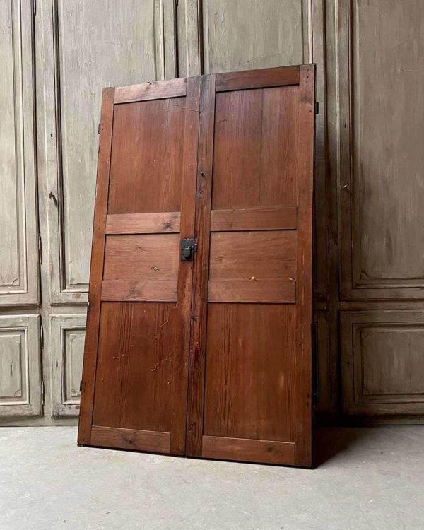 Double porte de placard 131x2135cm back