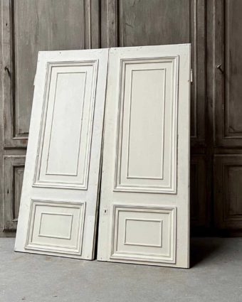 Double porte de placard 163x130cm
