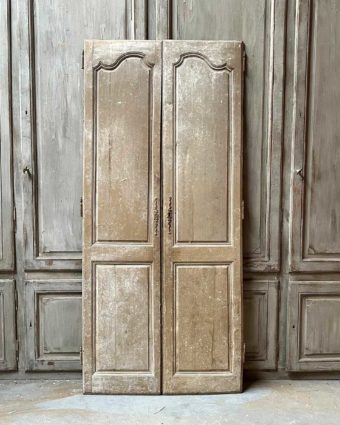 Double porte de placard style Louis XV 104x229cm