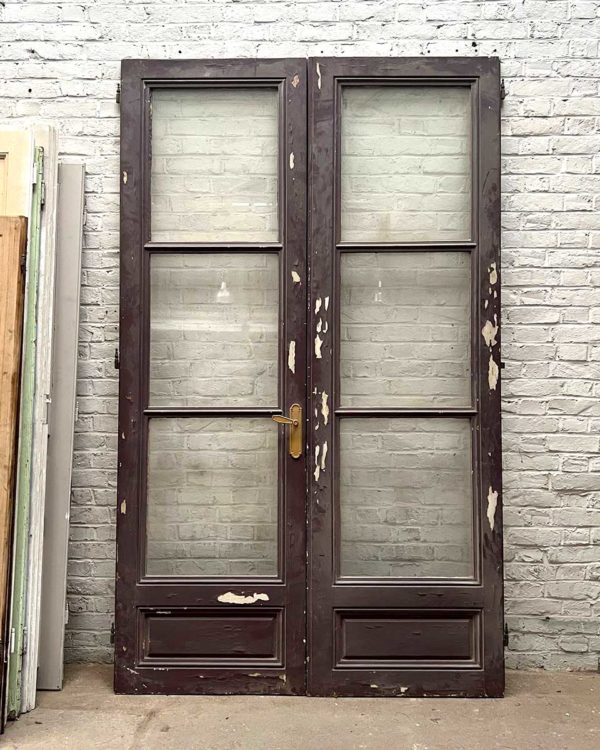 Double glass door 149x249 cm back