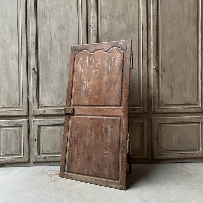 Porte ancienne style Louis XV 89x181 cm