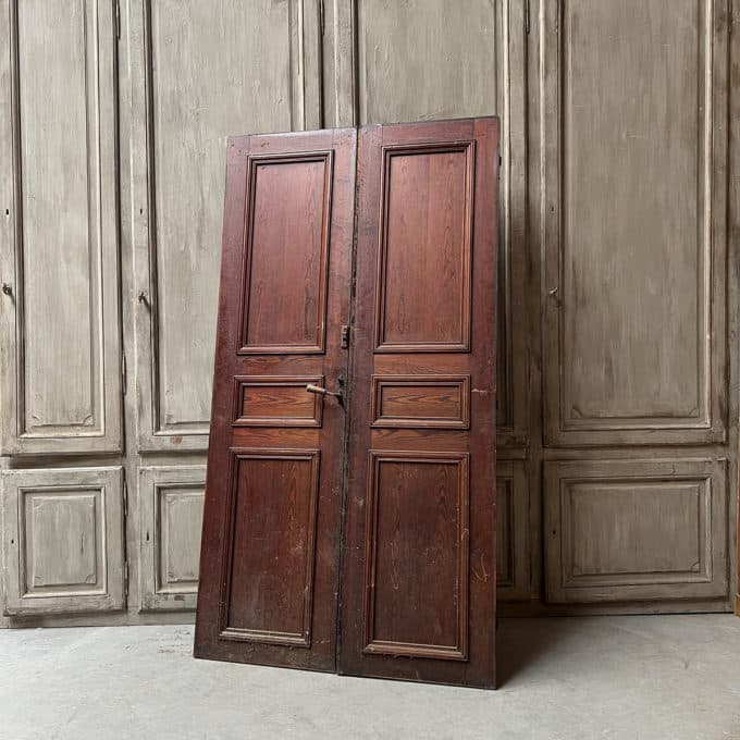 Antique double door 118x217 cm
