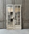 Double porte miroité 133x228 cm