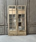Double porte miroité 133x228 cm