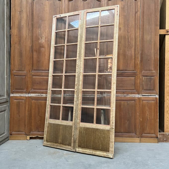 Double glass door 129x248 cm