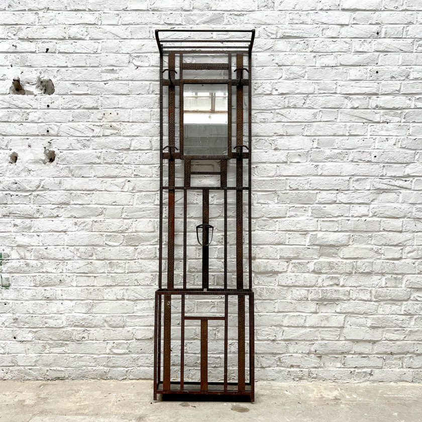 IMG_5433 | Matériaux Authentiques Porte manteau Art déco en fer martelé