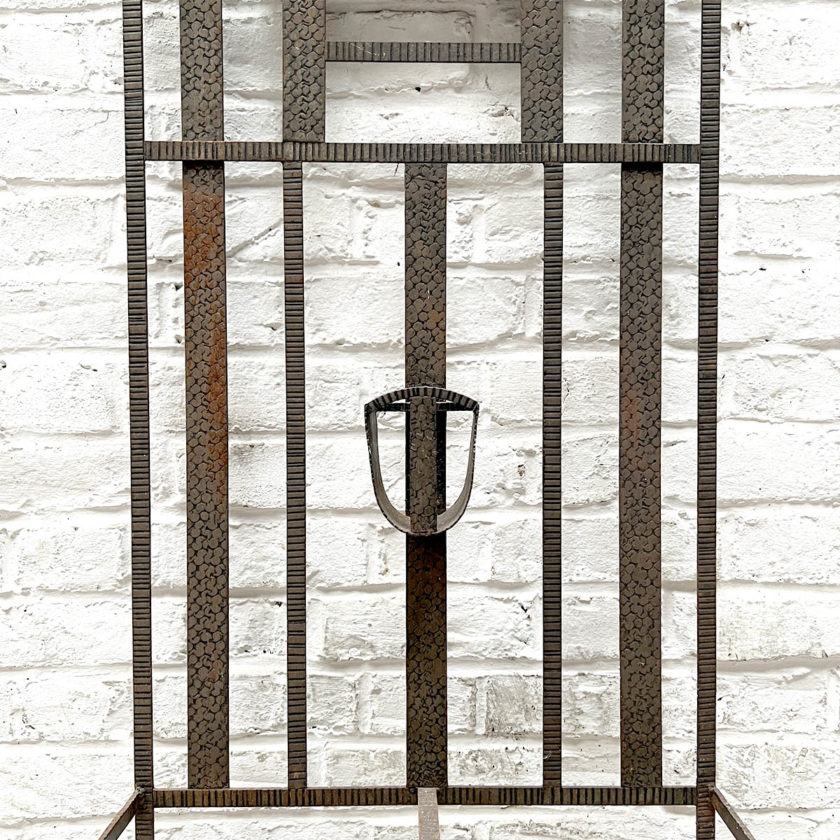 IMG_5439 | Matériaux Authentiques Porte manteau Art déco en fer martelé