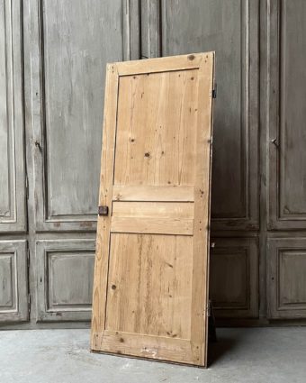Porte de placard décapé style directoire 80x203cm