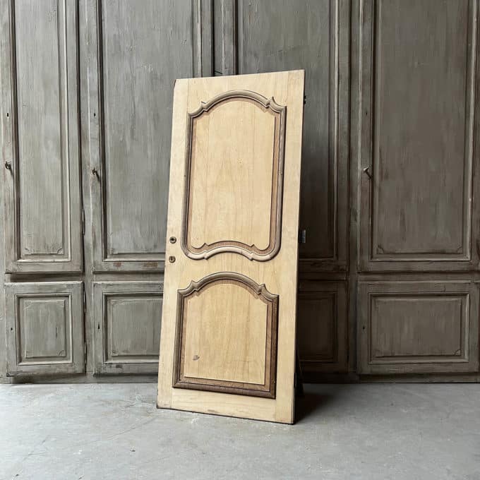 Louis XV style decapé cupboard door 82x203cm