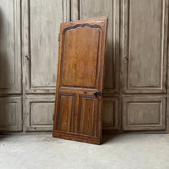 Porte ancienne style Louis XV 89x206cm