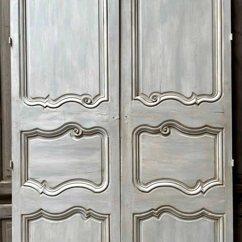 Pair of antique double doors 136x270cm zoom