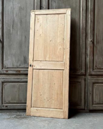 Porte ancienne décapée 79x203cm back